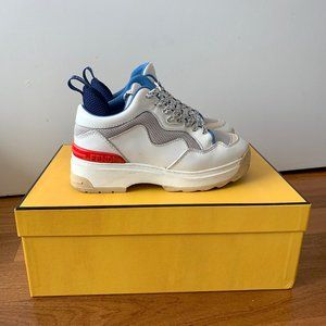 Fendi Colourblock Platform Sneakers US5.5
